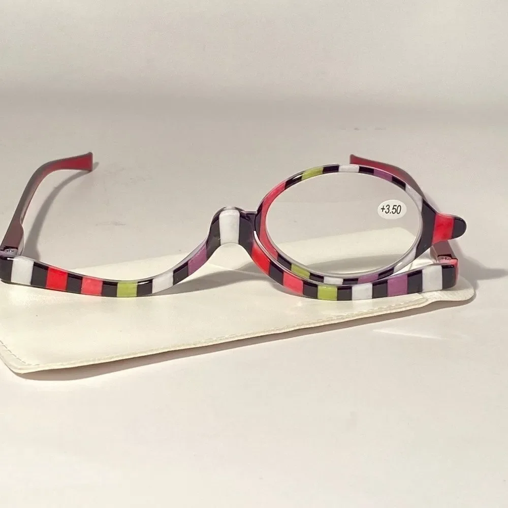 1004 Makeup Cosmetic 3.50 Flip Magnifying Glasses For Precision Application N…